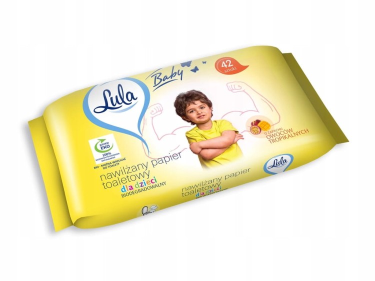 LULA-Nawilzany-papier-toaletowy-dla-dzieci-o-zapachu-owocow-tropikalny-EAN-GTIN-5903936043675